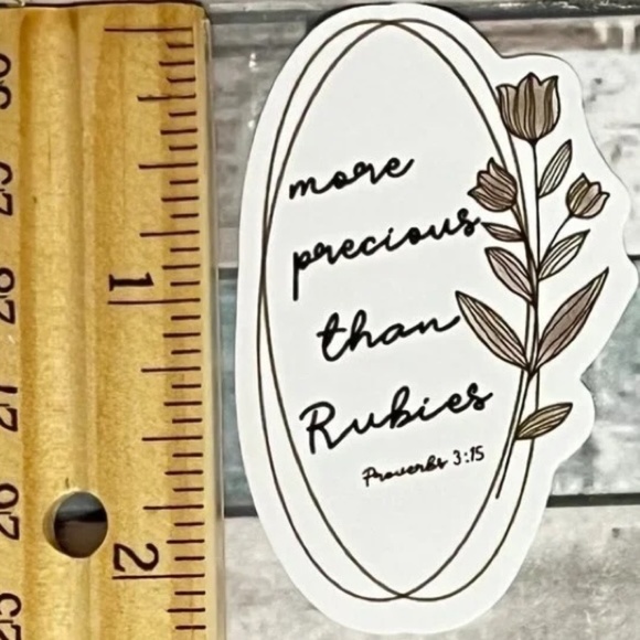 Other - 🌀10/$10🌀 Jesus Bible Verse Christian Waterproof Sticker Decal